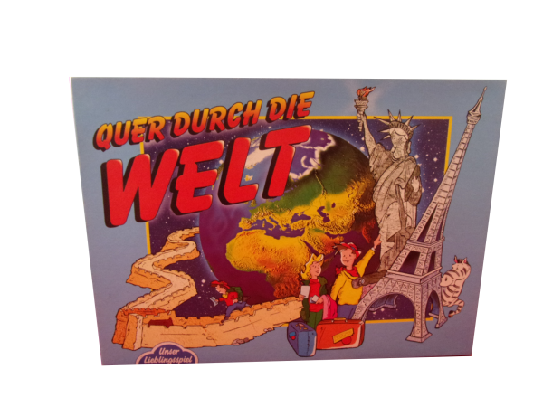 Quer durch die Welt gebraucht