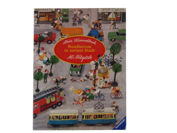 Mein Wimmelbuch: "Rundherum in meiner Stadt"  ab ca. 3 Jahre  gebraucht