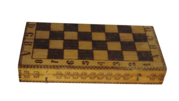 Schachspiel Holz gebraucht