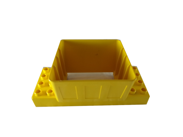 LEGO® DUPLO® Schütte gelb ohne Bodenklappe gebraucht