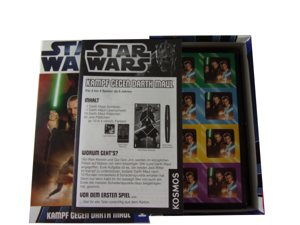 Star Wars Kampf gegen Darth Maul neuwertig