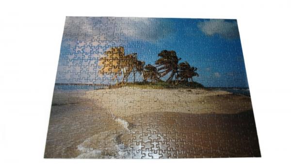 500 Teile Puzzle Südseeinsel gebraucht