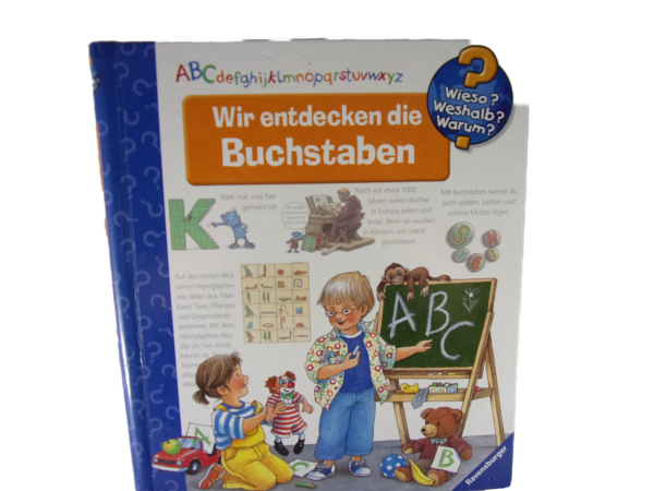 Wieso?Weshalb?Warum?  Ab 4 Jahre Band 31 Wir entdecken die Buchstaben  gebraucht