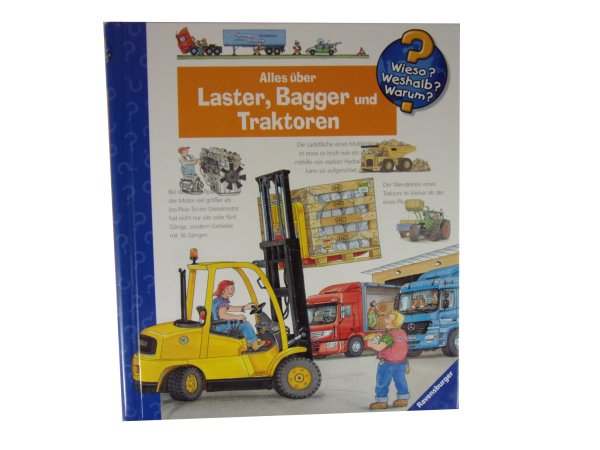 Wieso?Weshalb?Warum?  Ab 4 Jahre Band 38 "Alles über Laster, Bagger und Traktoren"  gebraucht