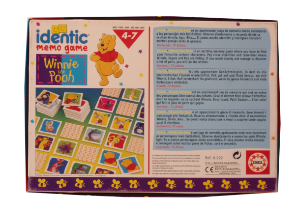 Memo game Winnie the Pooh gebraucht
