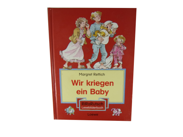 RiRaRutsch Lesebilderbuch-WIR KRIEGEN EIN BABY  gebraucht