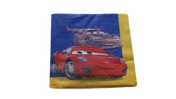 Serviette 33 x 33 cm Disney Cars 4 Motive