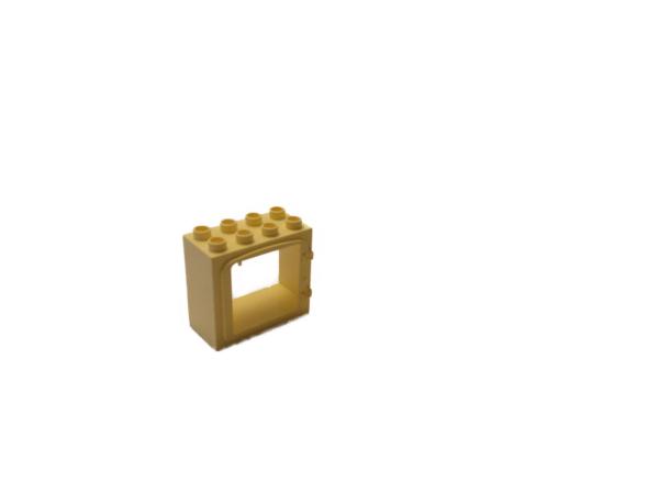 LEGO® DUPLO® Fensterrahmen 4x2x3 hell gelb gebraucht
