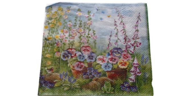 Serviette 33 x 33 cm Fingerhut