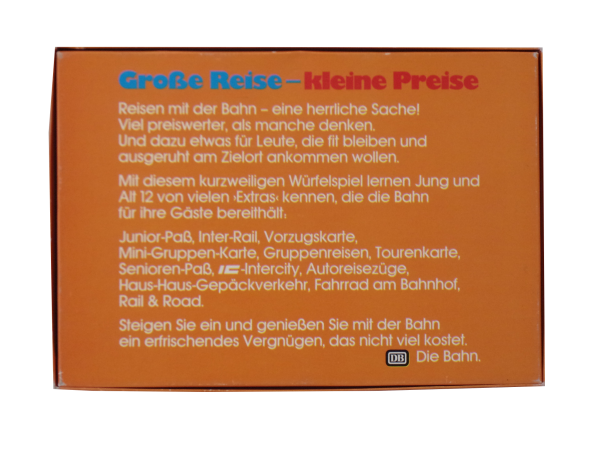 Große Reise - kleine Preise DB Spiel von 1977 gebraucht