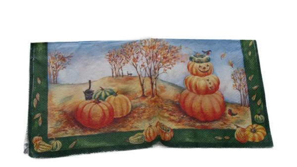Serviette 33 x 33 cm Halloween