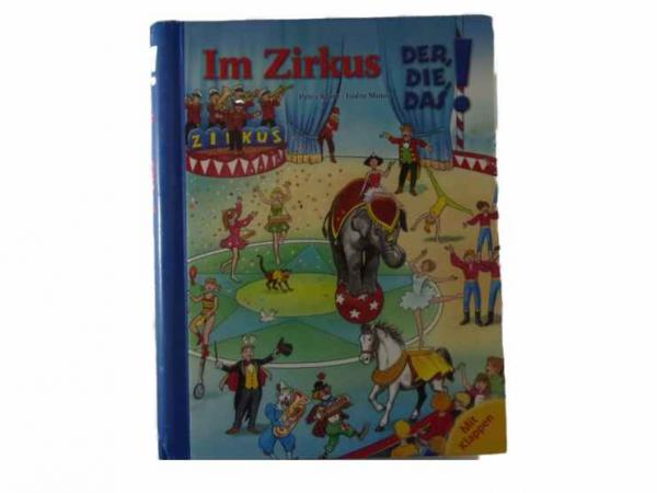 DER,DIE,DAS! Im Zirkus - Buch mit Klappen  gebraucht