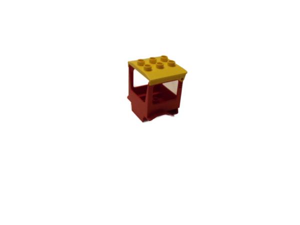 LEGO® DUPLO® Fahrzeugkabine rot / gelb gebraucht
