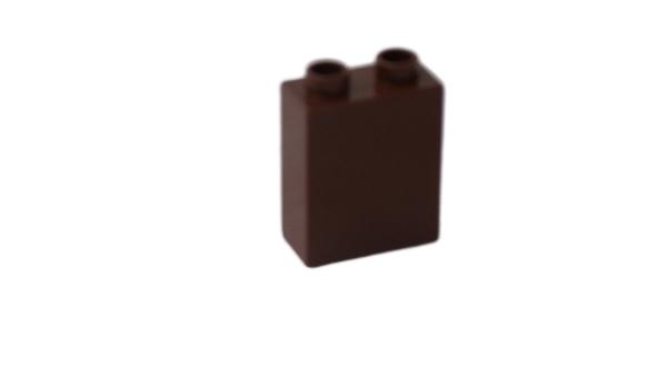LEGO® DUPLO® 1 x 2  2 hoch dunkelbraun gebraucht