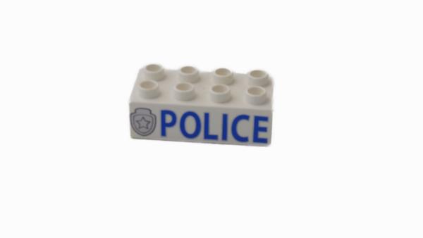 LEGO® DUPLO® 2 x 4 Stein Police gebraucht
