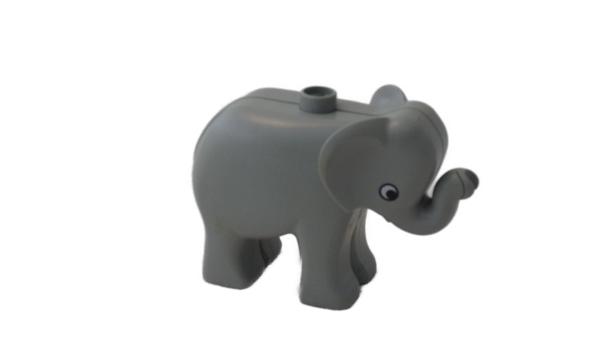 LEGO® DUPLO® Elefant klein hellgrau gebraucht