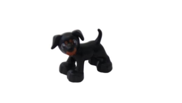 LEGO® DUPLO® Figur Hund schwarz gebraucht