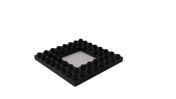 LEGO® DUPLO® Rahmen 8 x 8 schwarz gebraucht