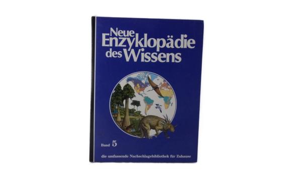 Neue Enzyklopädie des Wissens Band 5 Die Erde  gebraucht