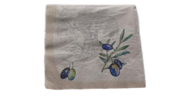 Serviette 33 x 33 cm Uliva 2 Motive
