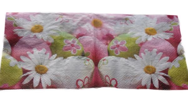Serviette 33 x 33 cm Osternest