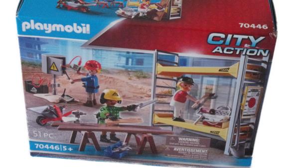 Playmobil ® 70446 Baugerüst mit Handwerkern OVP