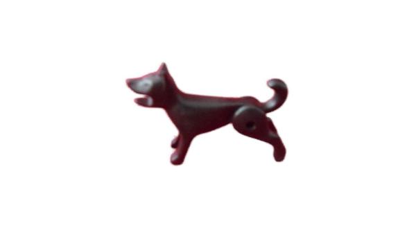 Playmobil ® Hund schwarz gebraucht