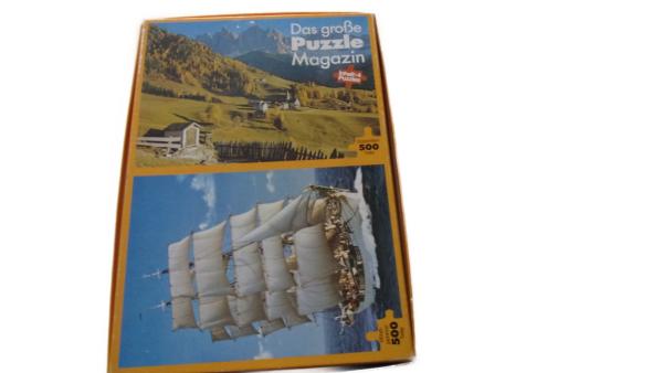 Das große Puzzle Magazin Inhalt 4 Puzzle gebraucht