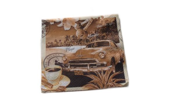 Serviette 33 x 33 cm Cuba
