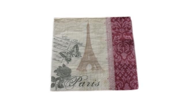 Serviette 33 x 33 cm Paris