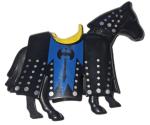 Playmobil ® Pferd mit Rüstung schwarz gebraucht