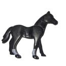 Playmobil ® Pferd schwarz weiße Fesseln gebraucht