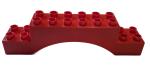 LEGO® DUPLO® 51704 2 x 10 x 2 rot Bogen gebraucht