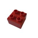 LEGO® DUPLO® 3437 2 x 2 Stein rot gebraucht