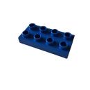 LEGO® DUPLO® 40666 2 x 4 Platte blau gebraucht
