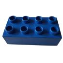 LEGO® DUPLO® 3011 2 x 4 Stein blau gebraucht