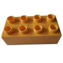 LEGO® DUPLO® 3011 2 x 4 Stein dunkelgelb gebraucht