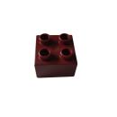 LEGO® DUPLO® 3437 2 x 2 Stein bordeaux gebraucht