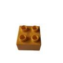 LEGO® DUPLO® 3437 2 x 2 Stein dunkelgelb gebraucht