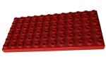 LEGO® DUPLO® 4196 6 x 12 Platte rot gebraucht