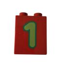 LEGO® DUPLO® 31110 Zahlenwürfel 1 rot gebraucht