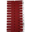 Fischertechnik 31001 Grundplatte 180 x 90 rot gebraucht