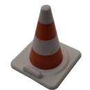 Playmobil ® Pylone - Leitkegel weiß gebraucht