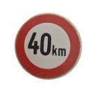 Playmobil ® 30057100 Verkehrsschild rund 40 Km/h gebraucht