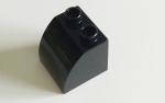 LEGO® DUPLO® Dachstein 2 x 2 abgerundet schwarz gebraucht