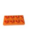 LEGO® DUPLO® 40666 2 x 4 Platte orange gebraucht