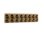 LEGO® DUPLO® 2 x 8 Platte sand gebraucht