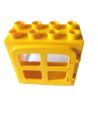 LEGO® DUPLO® 2332 Rahmen 4x2x3 gelb mit Fenster gelb gebraucht