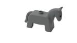 LEGO® DUPLO® Pferd alt hellgrau gebraucht